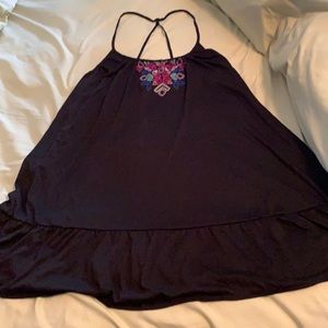 Bathing suit cover up knee length size XL